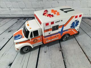 Road Rippers Ambulance Paramedic Fire Police Rescue 14 " Lights Up Sirens Euc