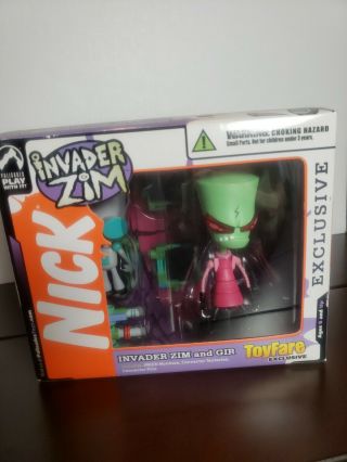 Rare Invader Zim And Gir Toyfare Exclusive San Diego Comicon 2005