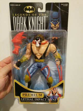 Legends Of The Dark Knight Premium Series Lethal Impact Bane 1996 Nip Kenner