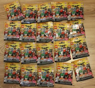 The Lego Batman Movie Complete Series Minifigures 71017 (full Set)