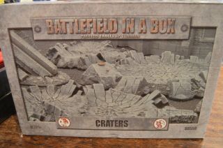 Battlefield In A Box Craters Painted Tabletop Terrain B8559