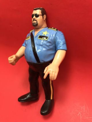 WWF Big Boss Man Hasbro 4.  5” Wrestling wwe Vintage Figure 2