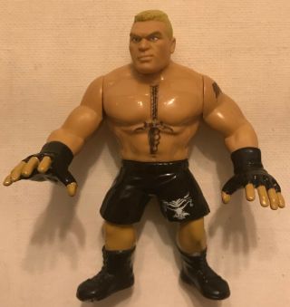 Mattel Wwe Wrestling Retro Series 1 Brock Lesnar Loose Figure Wwf Wcw
