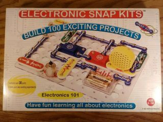 Electronic Snap Kits 101 Build 100 Projects Science Set Complete Radio Shack