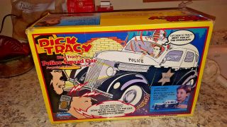 1990 Dick Tracy Police Car Playmates Complete Kit Hard To Find