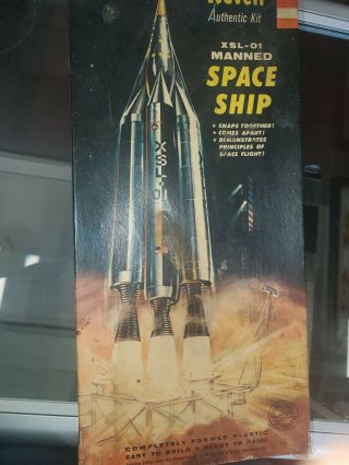 Revell Scale Xsl - 01 Manned Space Ship,  Kit H - 1800:198