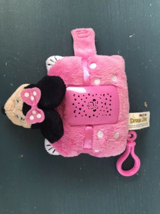 Disney Minnie Mouse Pink Pillow Pet Dream Lites Night Light Mini T9