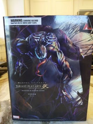 Square Enix Marvel Universe Variant Play Arts Venom 10 " Action Figure