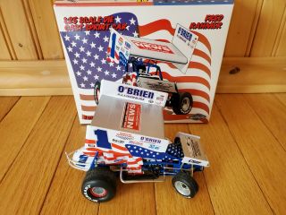 Gmp 1:25 Scale 1 Stars And Stripes Fred Rahmer Diecast Sprint Car - 7406