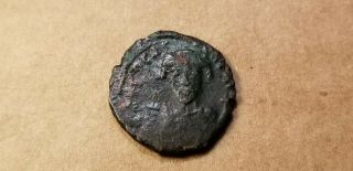 Byzantine Phocas.  AD 602 - 610.  Constantinople Half follis Æ 22 mm. ,  4.  87 g. 2