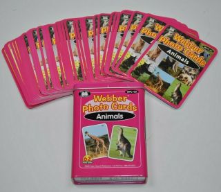 Animals - Webber Photo Cards Flash Card Educational Learning Duper Wfc03
