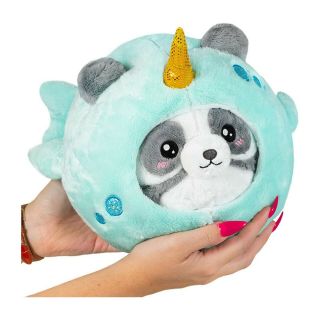 Squishable Undercover Panda In Narwhal 7 Inch Plush Figure Toys Plushies