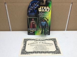 Kenner - Star Wars - Potf 2 - Lando Calrissian W/ Signature - Lqqk