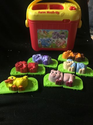 Leap Frog Farm Mash Up Talking Learning Toy Complete With 6 Animals 2013