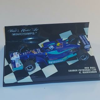 Minichamps F1 1/43 Red Bull Sauber Petronas C20 K.  Raikkonen 2001 400 010017