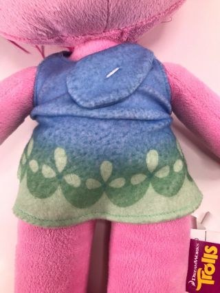 Dreamworks Trolls Large 22” Princess Poppy Plush Pink Troll Doll Stuffed Animal 3