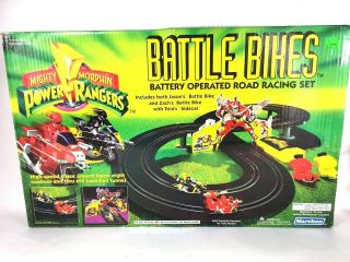Vintage Power Rangers Battle Bike Race Track 1994