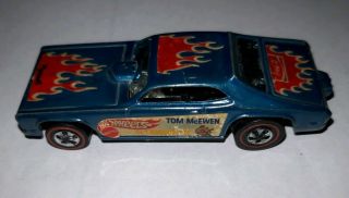 Hot Wheels Redline Mongoose 2 Funny Car Tom McEwen Teal / Aqua Hong Kong 2
