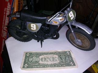 Vtg 70s Mattel Honda Elsnore Cr - 250m Motocross Dirt Racer Motorcycle Big Jim