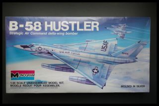 Monogram 1:48 B - 58 Hustler Plastic Model Kit