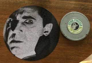 Bela Lugosi As Count Dracula 300 Piece Star Puzzle W/ Tin - Rare