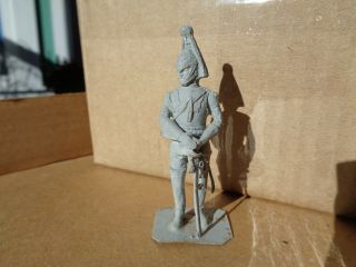Stadden British Royal Life Guard Cavalry Unpainted Lead 54mm Soldier 1970 