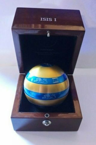 Sonic Warp Isis 1 Puzzle Orb Ball Blue / Gold