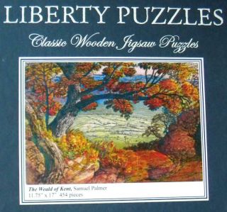 Lovely Uk Country Image 454pc Liberty Wooden Jigsaw Puzzle - " The Weald Of Kent "