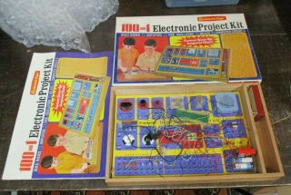 Vintage Science Fair 100 In 1 Electronic Project Kit Cat No.  28 - 220