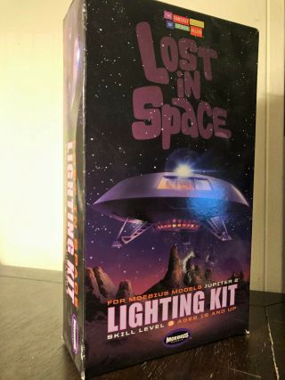 Lost In Space Jupiter 2 Ii Lighting Kit For 18 " Moebius Model Kit
