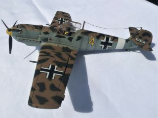 21st Century 32x Ultimate Soldier Me - 109 Ww2 German Fighter Tropical 1 1/32