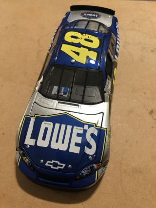 2006 Action Jimmie Johnson 48 Lowes Champion Diecast Nascar 1/24 Vg Fs