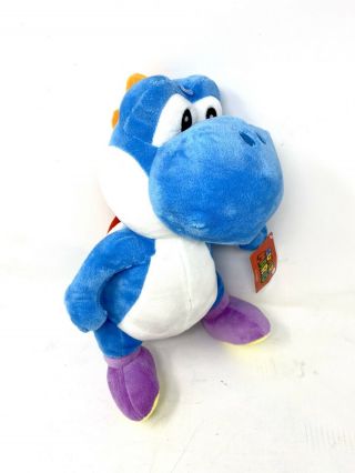 16” Blue Yoshi.  Mario Brothers Plush Nintendo.  Licensed