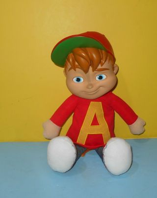 13 " Alvin And The Chipmunks Movie Alvin Talking Doll Fisher - Price Plush Doll Toy