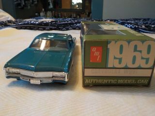 Amt 1969 Chevrolet Impala Ss 427 Dealer Promotional Model With Box.  Mib