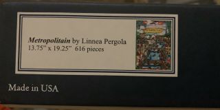 liberty wooden jigsaw puzzles “Metropolitain” by Linnea Pergola 2