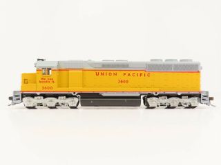Ho Scale Athearn Up Union Pacific Sd - 45 Diesel Locomotive Unpowered Dummy 3600