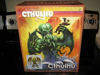 Lovecraft Warpo Legends Of Cthulhu 12 " Cthulhu The Great Old One Figure - Rare