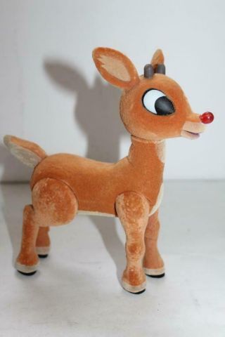 PMI 2002 Chamois/Suede - Feel Light Up RUDOLPH THE RED NOSE REINDEER Repair 7.  75 