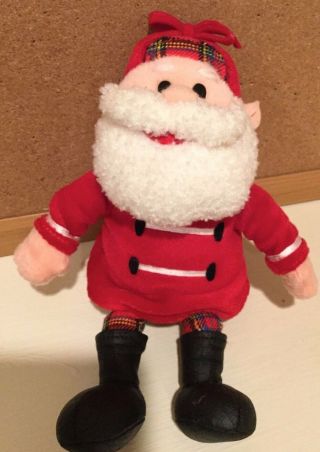 Rudolph The Red Nosed Reindeer Santa Normal Clothes Plush Stuffins 1999