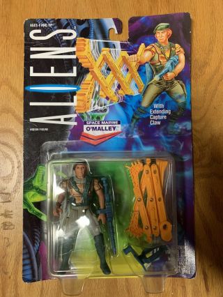 Kenner Aliens Space Marine O’malley Carded Action Figure Rare Foreign Release