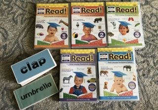 Your Baby Can Read Kit Early Language Development Dvd Cards Incomplete Set