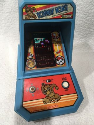 Nintendo Donkey Kong Arcade Tabletop Handheld Video Game W/box