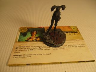 Wyrd Miniatures Malifaux Ronin With Base And Stat Card Primed