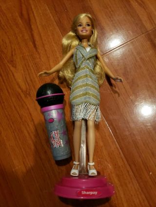 High School Musical 2 Doll Sharpay Sing Together Disney.  Gently