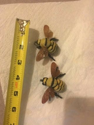 Vintage Bumble Bees By Smithsonian Safari,  Ltd.  1994 Hard To Find & Cute.