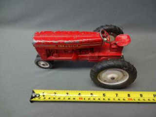 Tru Scale Tractor With Wagon And Green Plow Die - Cast 2