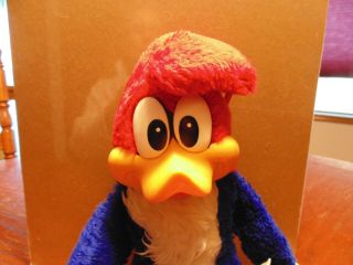 Vintage Woody Woodpecker Plush 1982 Walter Lantz Productions 15 Inches Tall