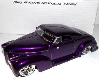Jada Toys Die - Cast Car 1940 Pontiac Business Coupe No 90360 Scale 1:24​