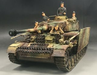 1/35 Built Dragon 6575 Wwii German Panzer Iv Ausf.  J Last Production Tank Model